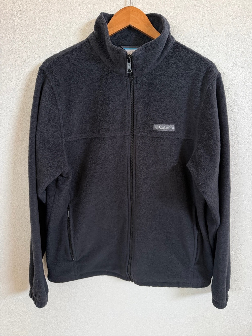 Columbia Black Full-Zip Fleece Jacket